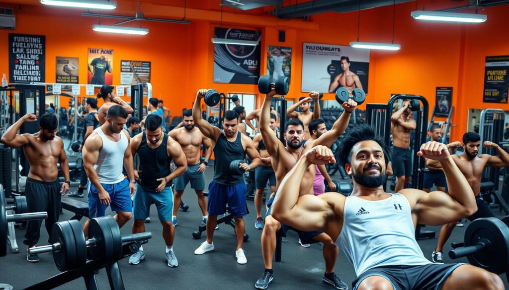 تمارين لبناء العضلات تمارين لبناء العضلات