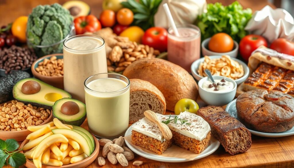 نصائح غذائية لجدول غذائي عالي السعرات الحرارية نصائح غذائية لجدول غذائي عالي السعرات الحرارية