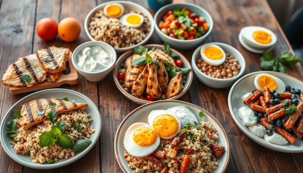 وجبات عالية البروتين وجبات عالية البروتين